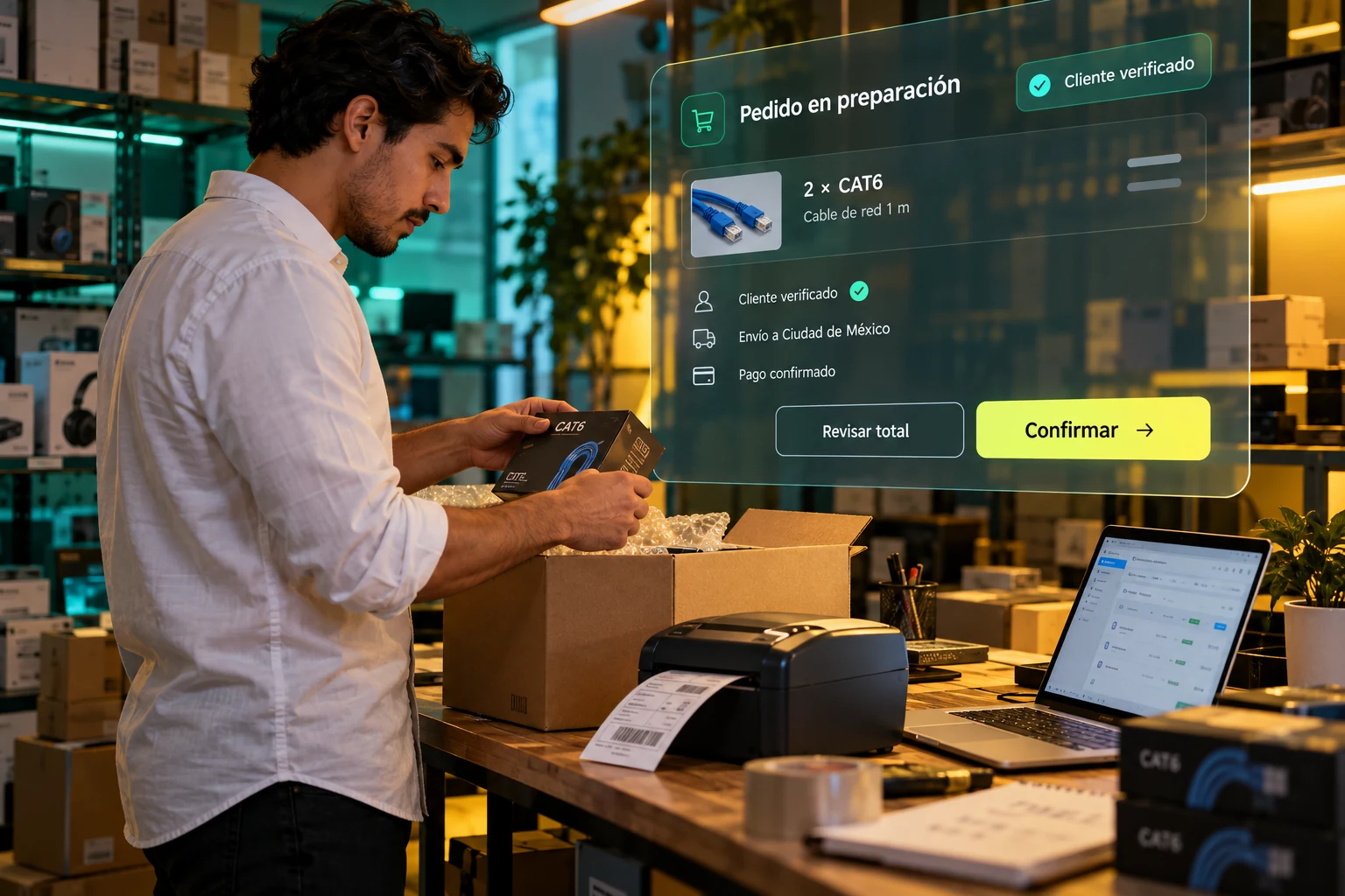 Tú diriges la venta. Oráculo IA prepara el siguiente paso.